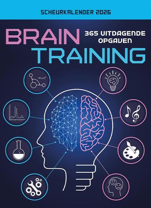 Houd je hersens fit met iedere dag een breinbreker. Scheur iedere dag een blaadje af langs de perforatierand en laat je verrassen. Makkelijk op te hangen door de gaten bovenin. Een prachtig cadeau voor jezelf of om een ander blij mee te maken!