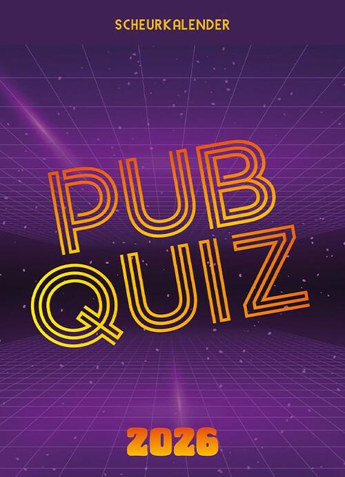 Niet dagelijks de kroeg in, maar wel zin in een pubquiz? Deze scheurkalender staat vol verrassende en uitdagende quizvragen! Scheur iedere dag een blaadje af langs de perforatierand en laat je verrassen. Makkelijk op te hangen door de gaten bovenin. Een prachtig cadeau voor jezelf of om een ander blij mee te maken!
