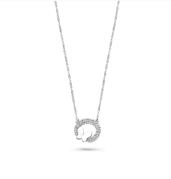 Product 624108A van het merk Rosa Di Luca straalt elegantie uit. Deze prachtige creatie heeft verfijnde details die perfect zijn voor elke speciale gelegenheid. Combineer het met een klassieke zwarte jurk voor een verfijnde look of draag het met een casual outfit voor een vleugje glamour in het dagelijks leven. Perfect voor elke stijlbewuste vrouw.