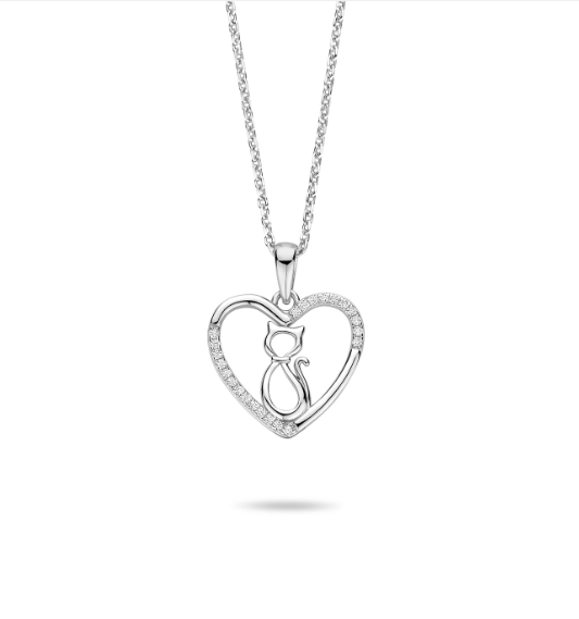 Productnummer 624155, Rosa di Luca zilveren halsketting, combineert elegantie en veelzijdigheid. Het kenmerkt zich door een verfijnd design en hoogwaardige afwerking. Perfect voor elke gelegenheid, van dagelijks gebruik tot speciale evenementen. Draag het solo voor een subtiele uitstraling of in laagjes met andere sieraden voor een trendy look. Voeg deze tijdloze accessoire toe aan je collectie.