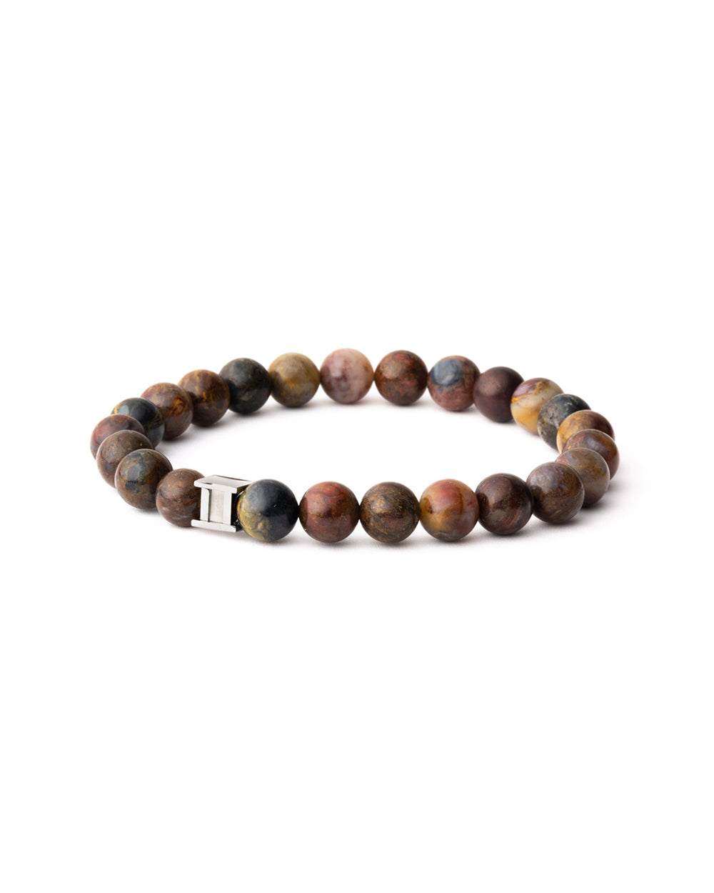 Gem Hurricane armband van het merk Gemini.
De Hurricane armband is gemaakt van de kostbare natuursteen Pietersiet. Deze natuursteen komt uit Azië en wordt alleen gevonden in de provincie Henan.