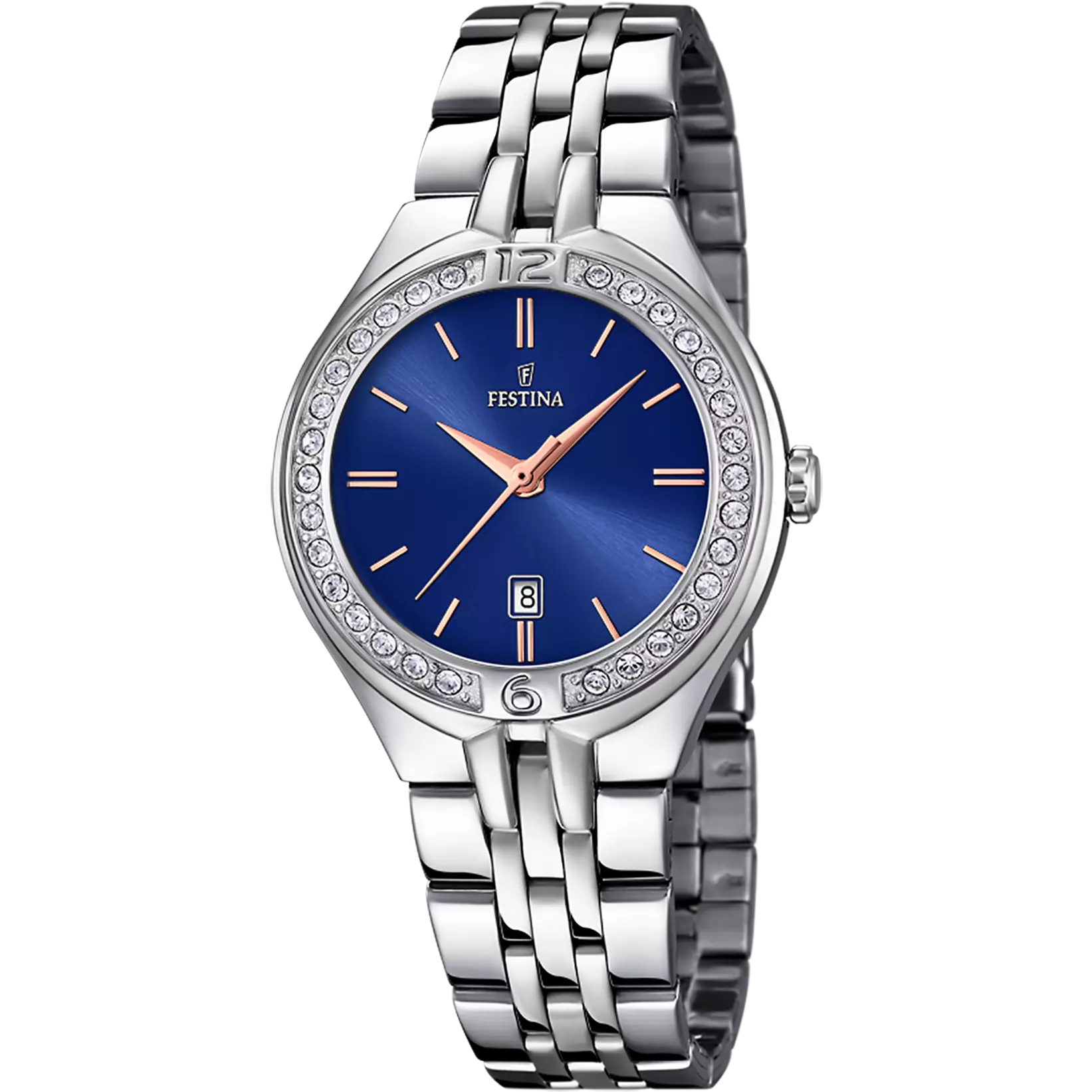 De Festina Horloge Dames Staal F16867/5 is een stijlvolle damespolshorloge met een kast van 33 mm van metaal en een zilverkleurige band. Zonder datumaanduiding, is het een elegant accessoire dat perfect bij formele en casual outfits past. Draag deze horloge om een vleugje verfijning aan uw dagelijkse look toe te voegen.