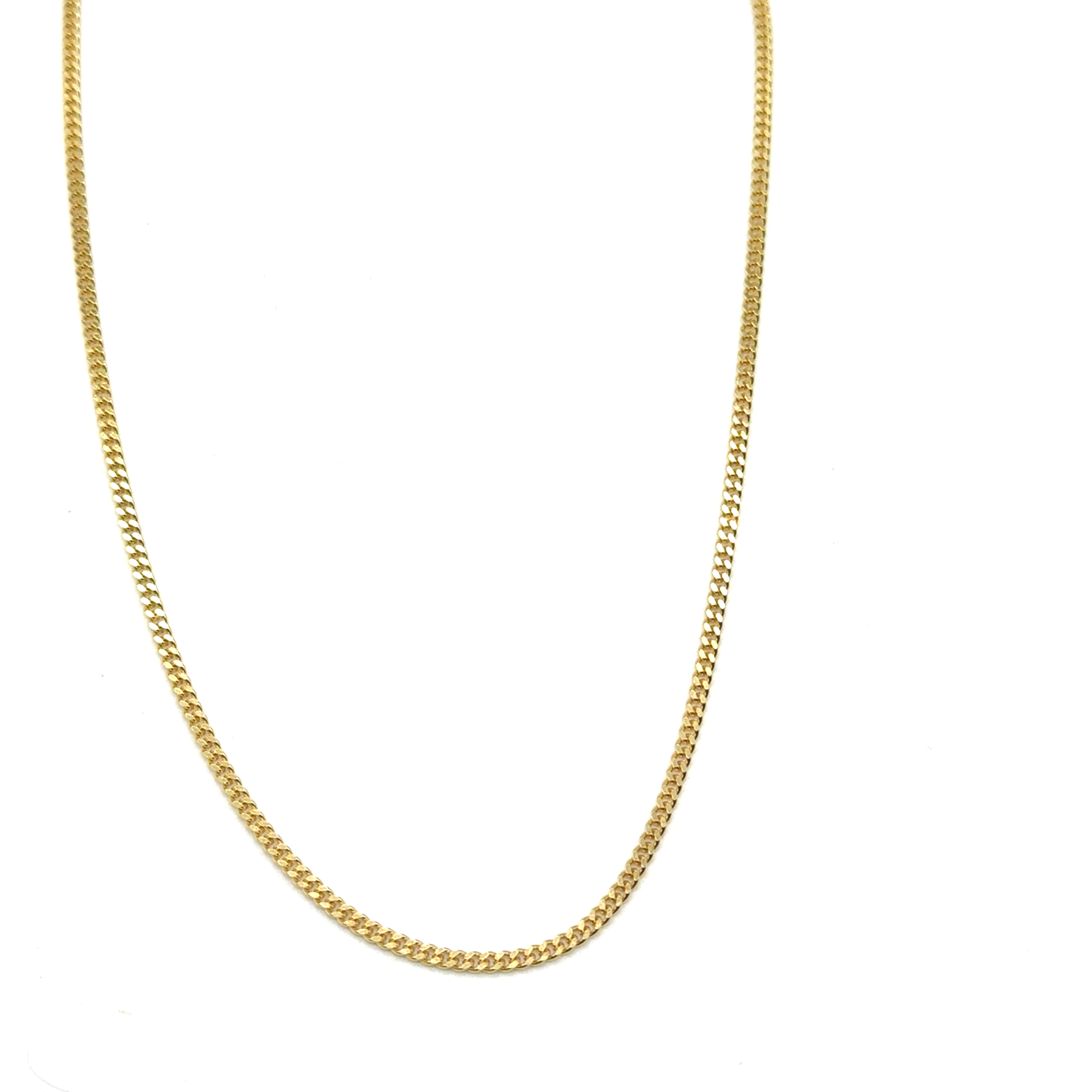 De 14k geelgouden cuban link ketting is een massieve ketting met een breedte van 2 mm en een gewicht van 8,6 gram. Hij is gemaakt van 14-karaats goud en heeft een prachtige glans. Het is ideaal om solo te dragen of te combineren met andere kettingen voor een stijlvolle look. Perfect voor elke gelegenheid!
