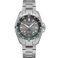 DS-X Green/grey met stalen band