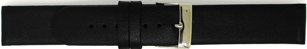 Leren Horlogeband &ndash; Recht Model &ndash; Waterresistant