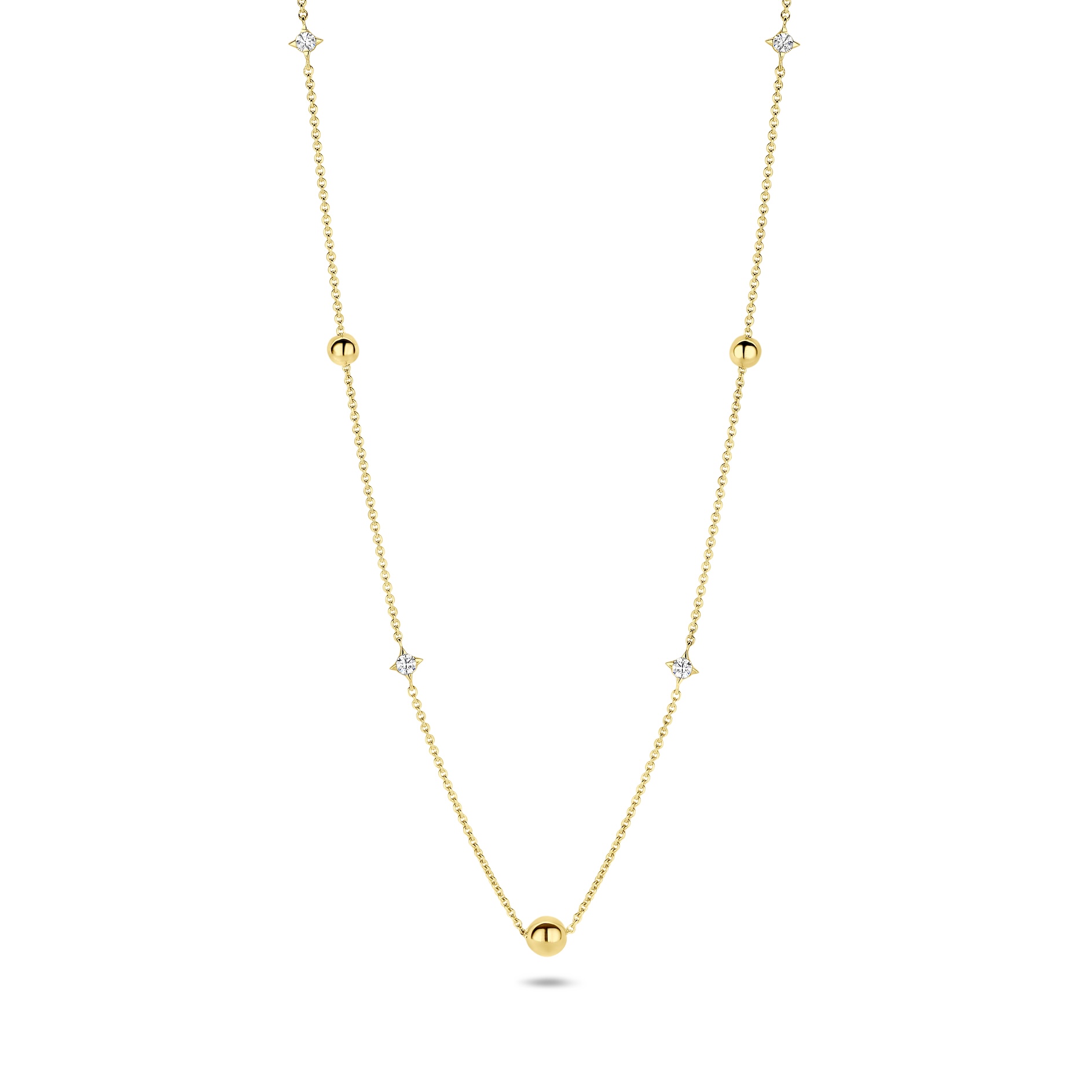 Dit is een collier van het merk FJF Jewellery gemaakt voor dames.