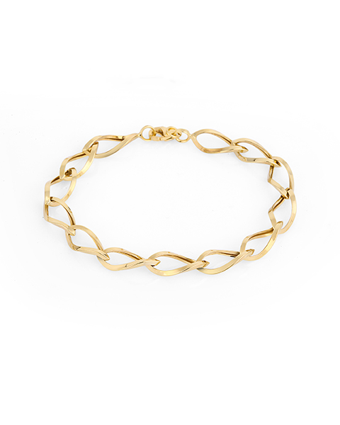 Geelgouden armband SWEB10031-Y