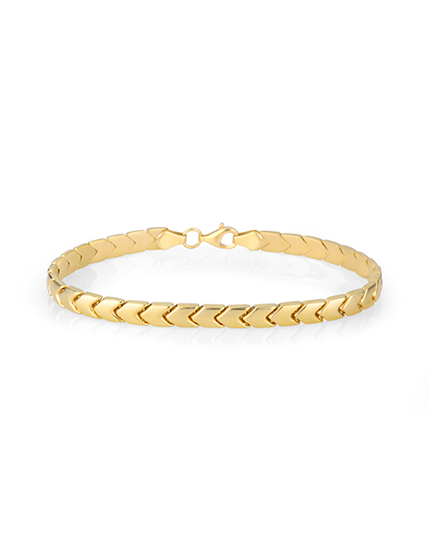 Geelgouden armband SWEB10058-Y