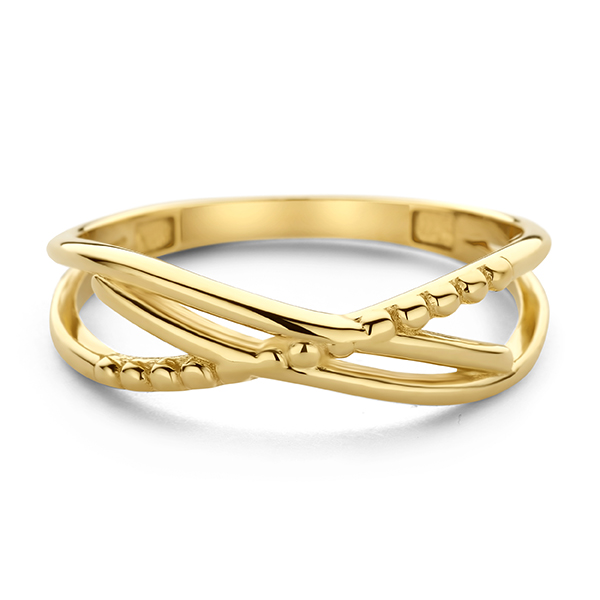 Geelgouden ring SWER10298-Y-54