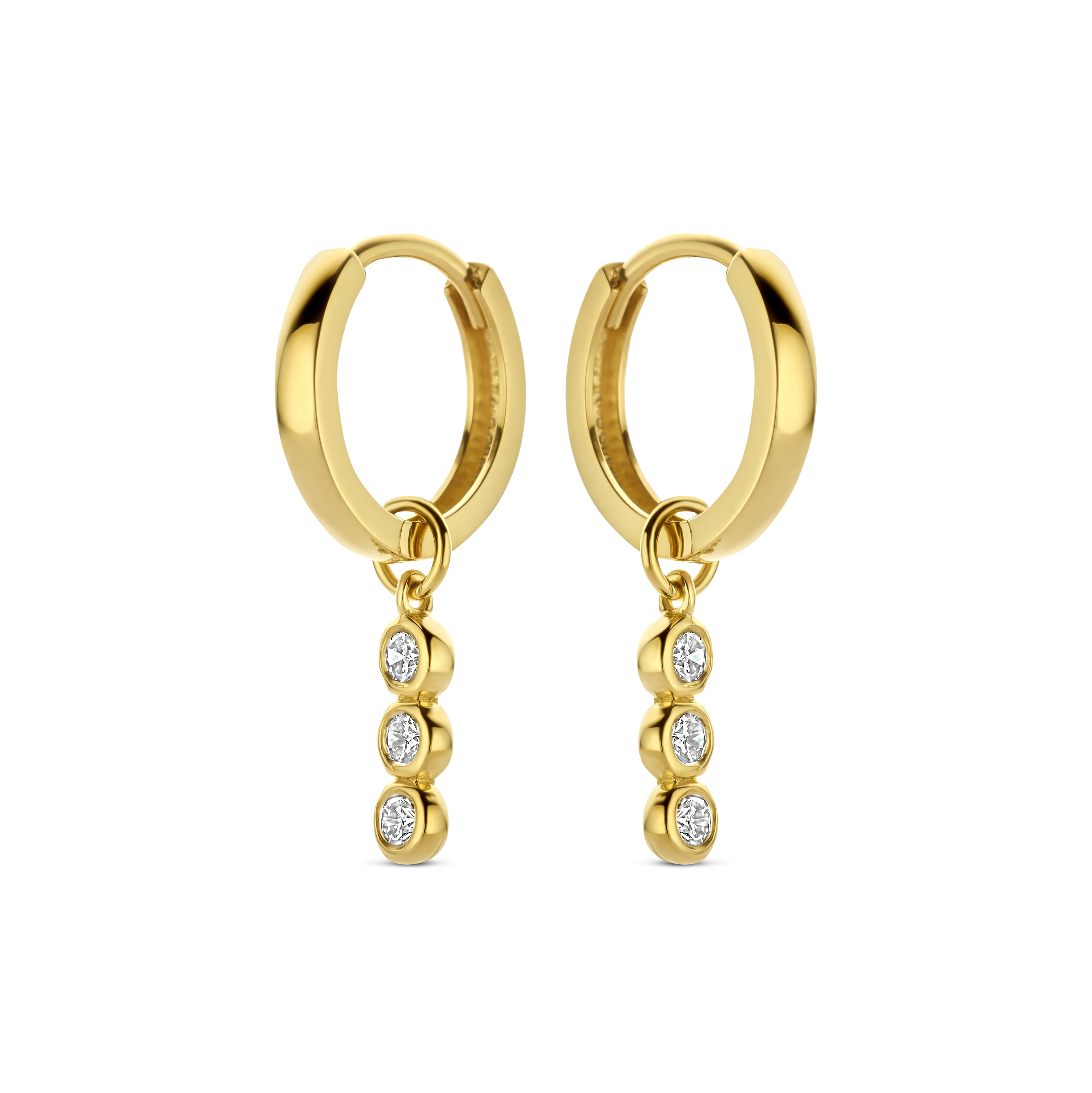 Geelgouden oorringen SWGDE0049-Y-SET