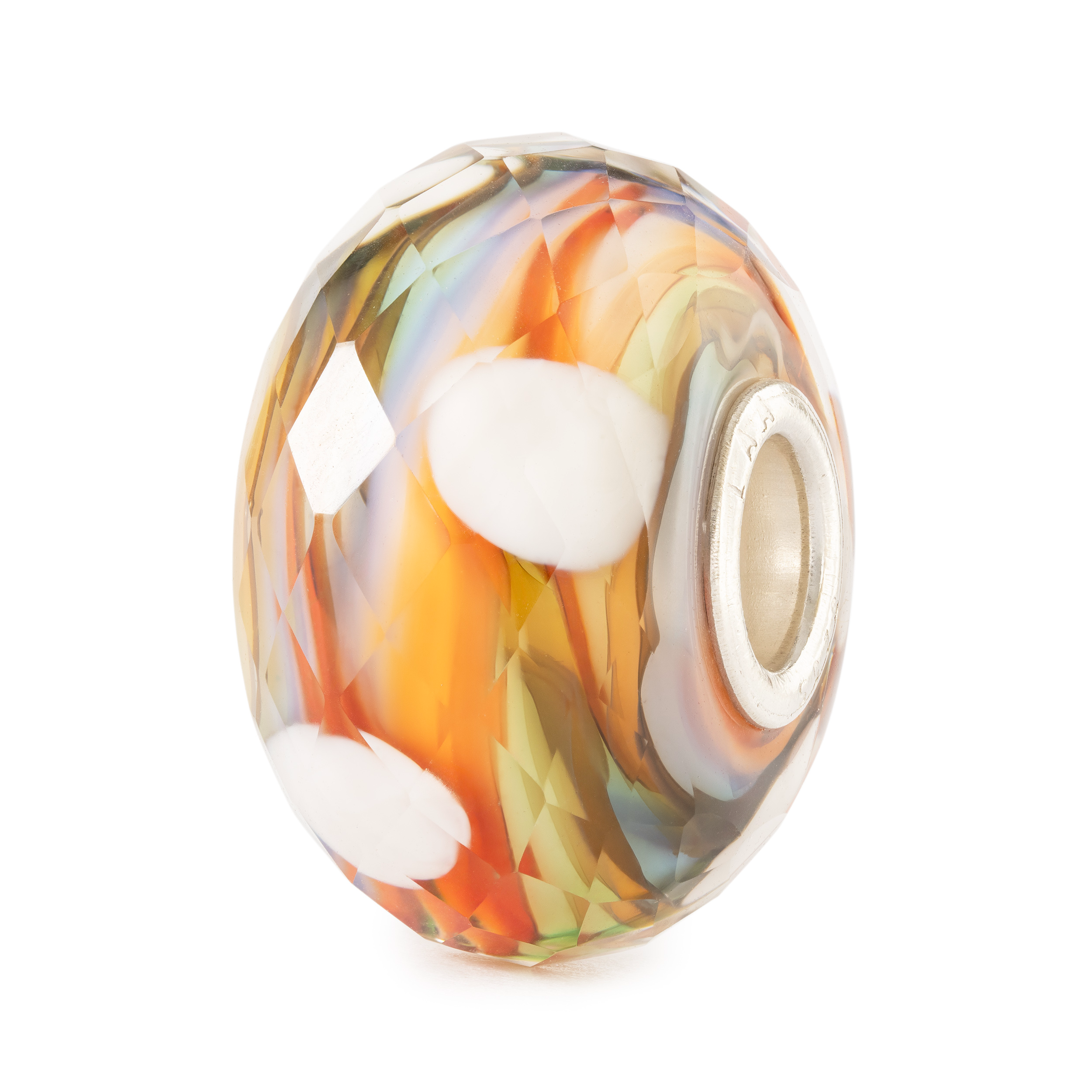 Trollbeads - Zilveren/glazen bedel, Oogstkleuren - TGLBE-30169