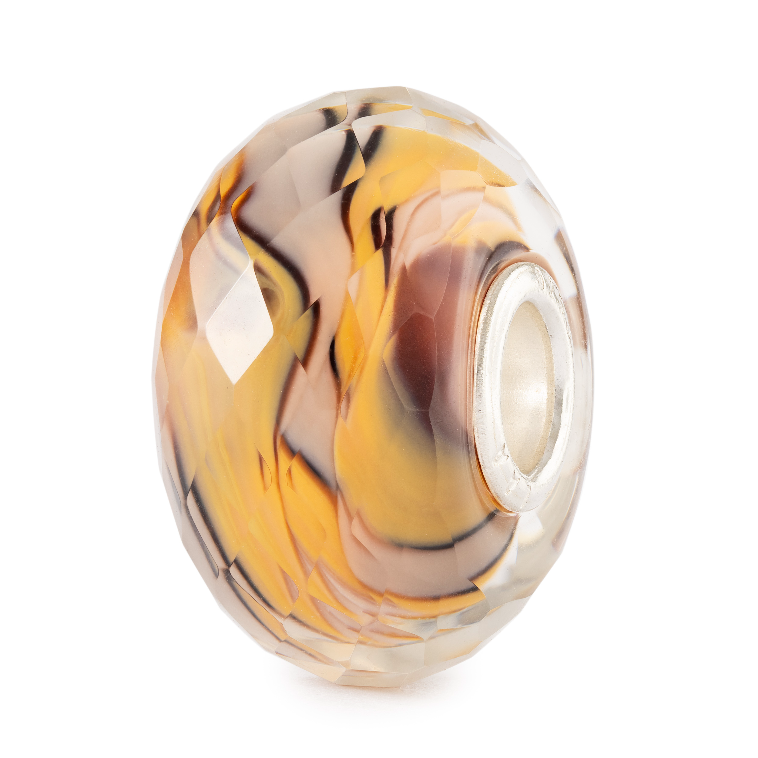 Trollbeads - Zilveren/glazen bedel, Flikkerende Vlam - TGLBE-30170