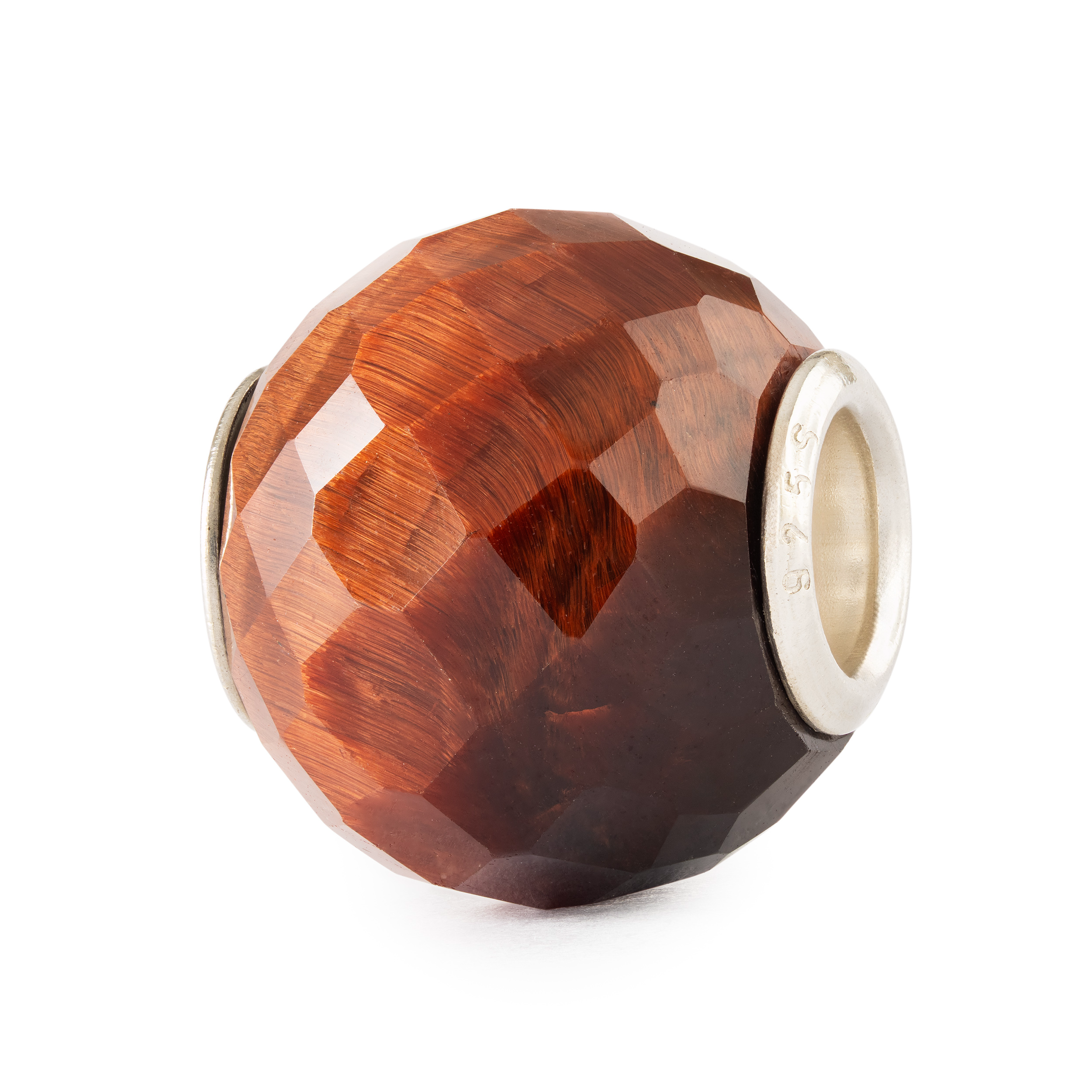 Trollbeads - Gefacetteerde Rode Tijgeroog - TSTBE-00045