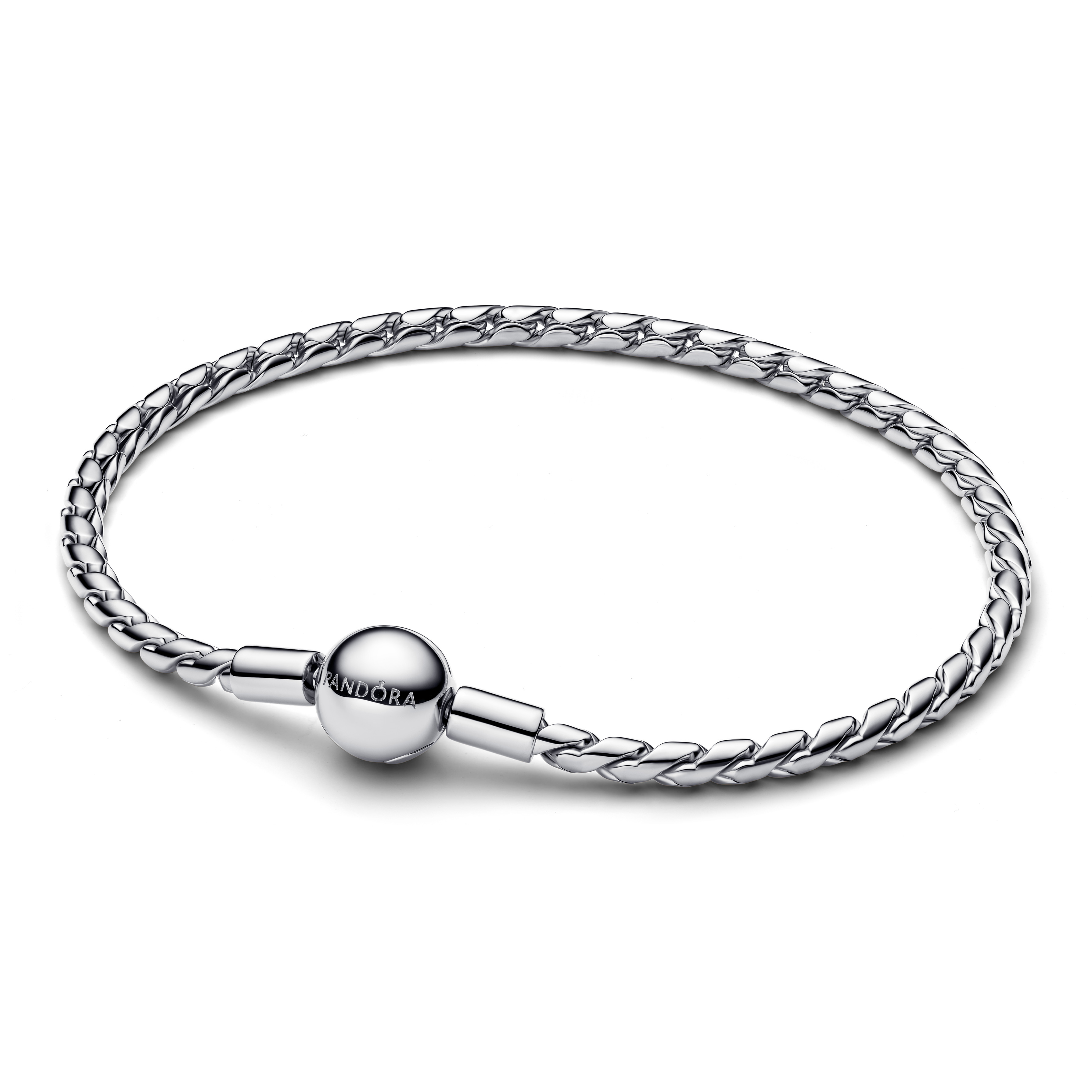 Pandora - Zilveren armband, slangen schakel - 594028C00-18