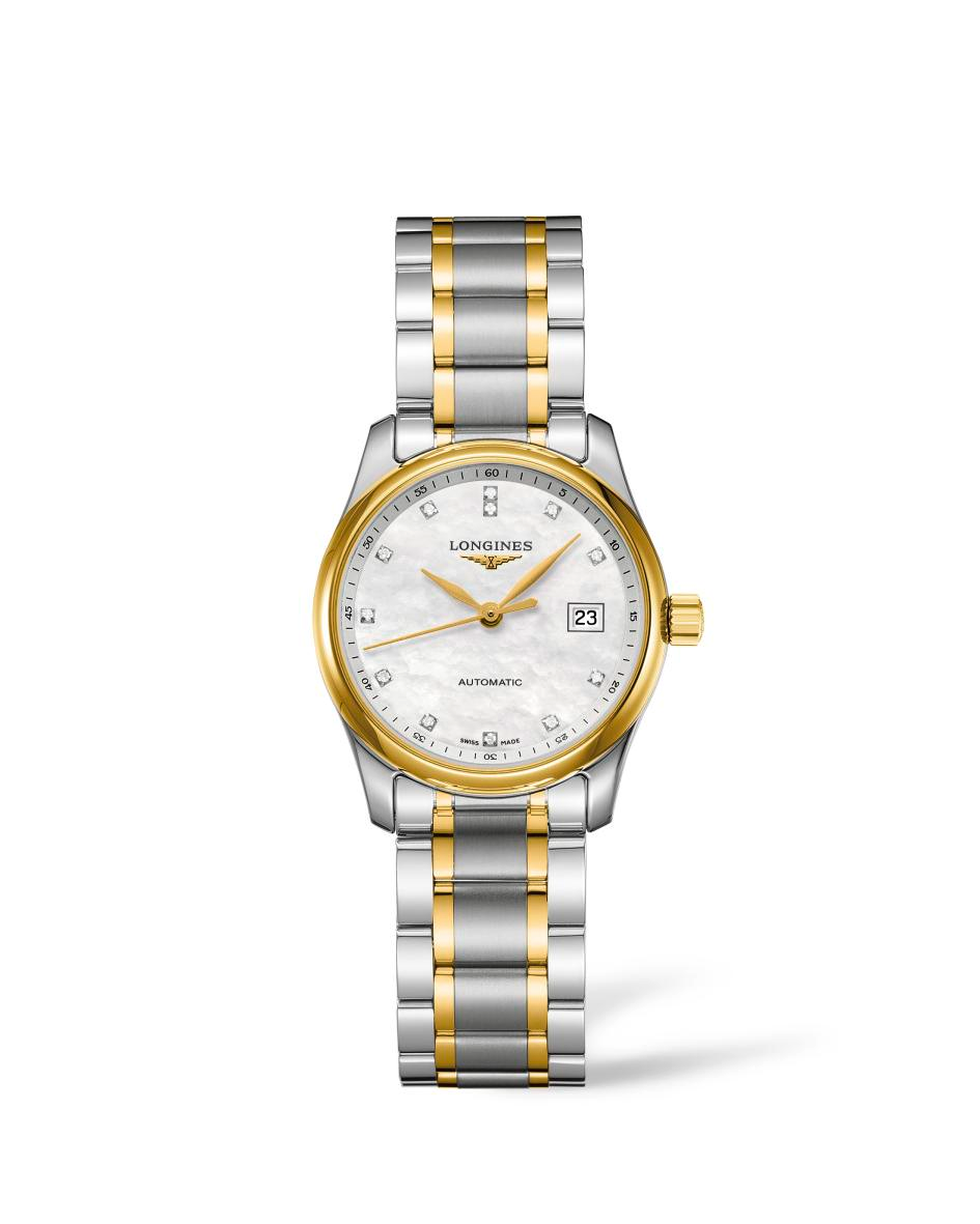 De Longines Master Collection L22575877 is een elegante en klassieke horloge met een roestvrijstalen kast en armband. Het horloge heeft een zilverkleurige wijzerplaat met blauwe wijzers en Romeinse cijfers. De chronograaf functie voegt extra stijl en functionaliteit toe. Draag dit horloge met formele en casual outfits voor een verfijnde uitstraling. De perfecte accessoire voor elke gelegenheid.