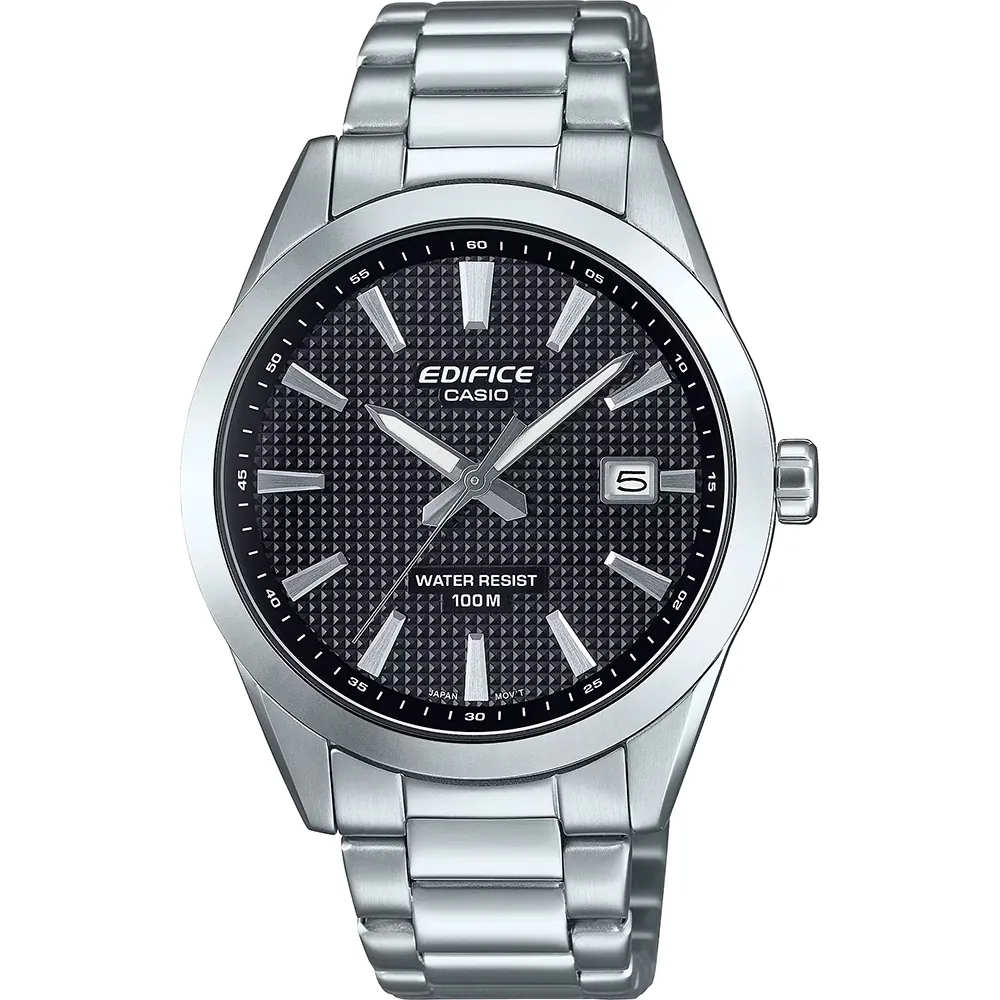 Dit Casio Edifice horloge heeft een kast gemaakt van Roestvrijstaal met een diameter van 40 mm en is voorzien van een Roestvrijstaal band. In de kast bevindt zich een Casio kwaliteitsuurwerk en is afgewerkt met Mineraalglas.

Het horloge is 10ATM. Dit betekent dat het horloge geschikt is om mee te zwemmen. Verder wordt het horloge geleverd met 2 jaar garantie.