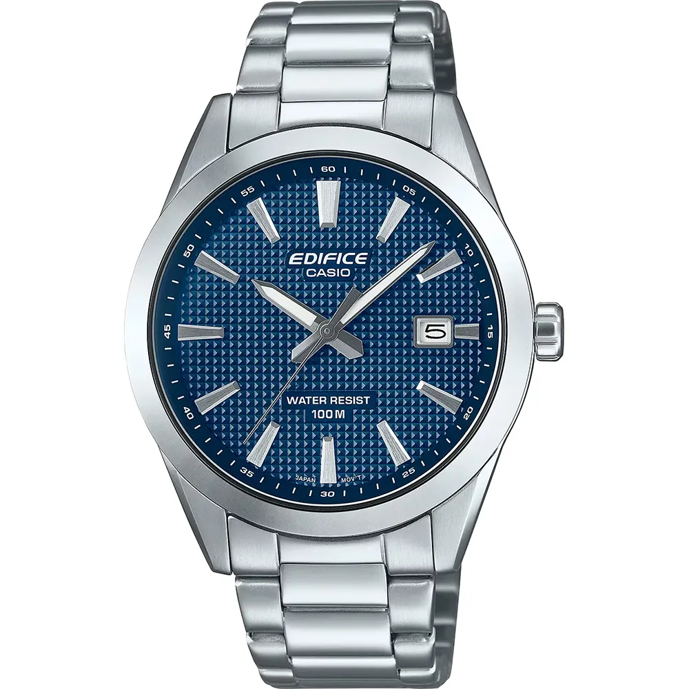 Dit Casio Edifice horloge heeft een kast gemaakt van Roestvrijstaal met een diameter van 40 mm en is voorzien van een Roestvrijstaal band. In de kast bevindt zich een Casio kwaliteitsuurwerk en is afgewerkt met Mineraalglas.

Het horloge is 10ATM. Dit betekent dat het horloge geschikt is om mee te zwemmen. Verder wordt het horloge geleverd met 2 jaar garantie.
