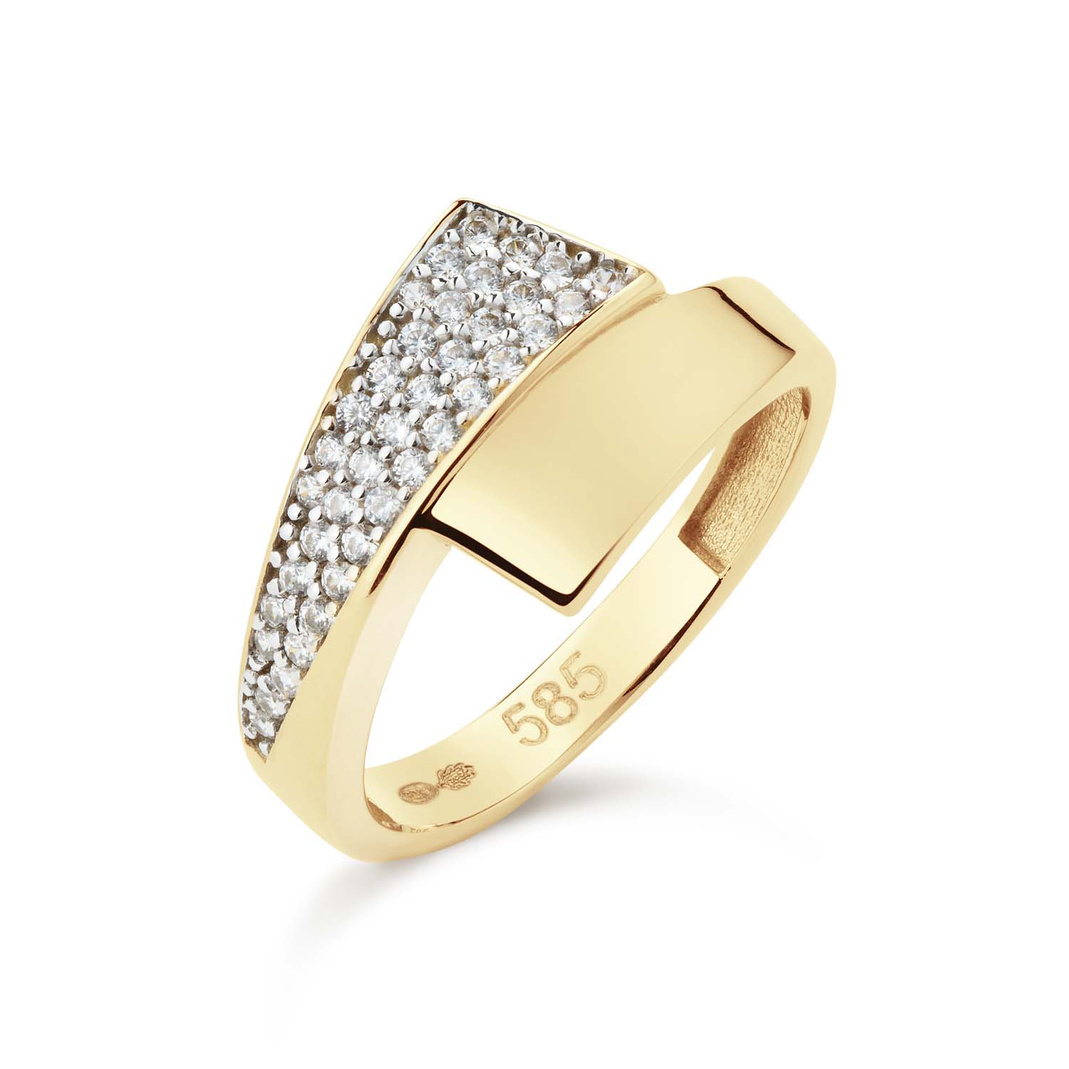 Dit is een ring van het merk GLOW