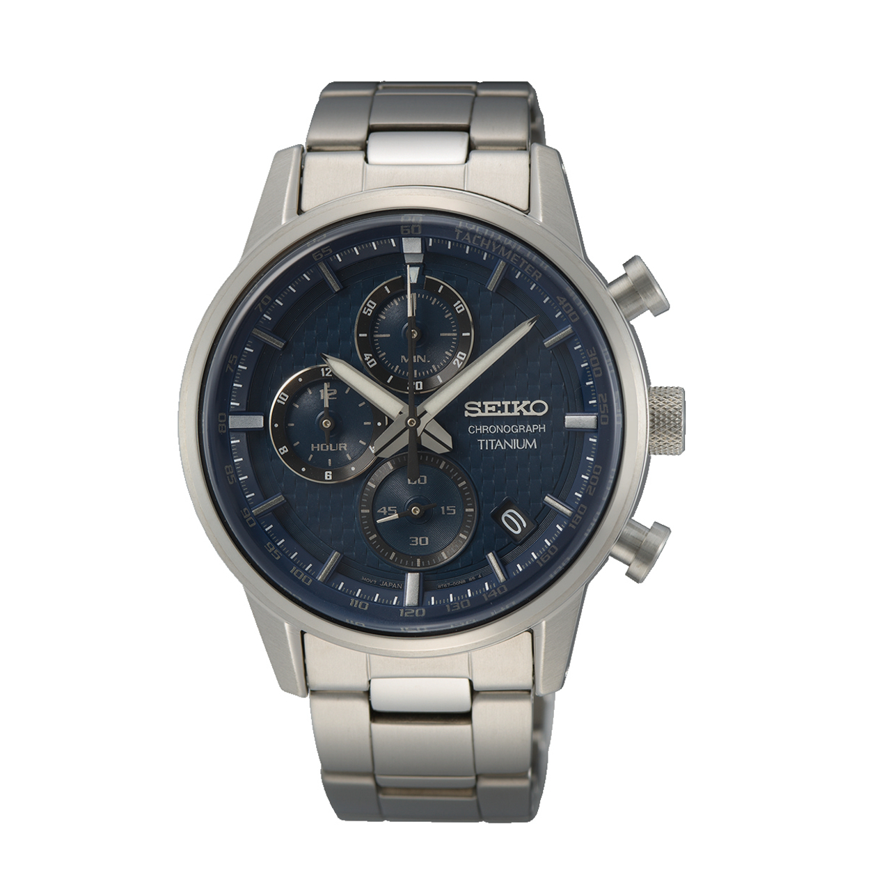 Dit herenhorloge is van het merk Seiko. Het is een chronograaf horloge gemaakt van staal. De diameter van de kast is 41.5 mm en de kast is 12 mm dik.
De verdere specificaties van het horloge zijn als volgt:
Glassoort: hardlex mineraal glas
Bandbreedte: 18
Kastmateriaal: staal
Waterdichtheid: 10 ATM
Techniek: quartz