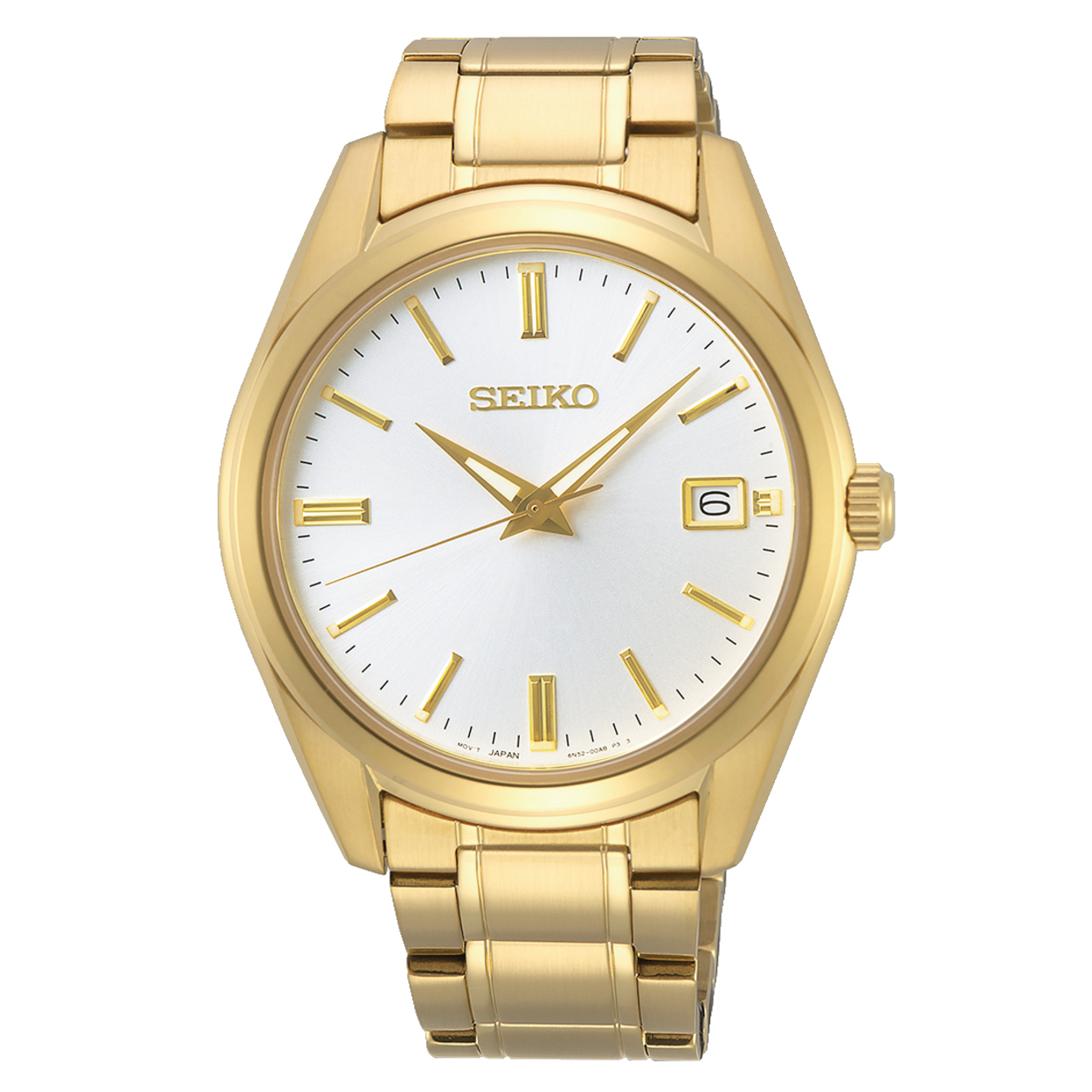 Dit herenhorloge is van het merk Seiko. Het is een analoog horloge gemaakt van staal. De diameter van de kast is 40.2 mm en de kast is 8.5 mm dik.
De verdere specificaties van het horloge zijn als volgt:
Glassoort: saffier glas
Bandbreedte: 20
Kastmateriaal: staal
Waterdichtheid: 10 ATM
Techniek: quartz