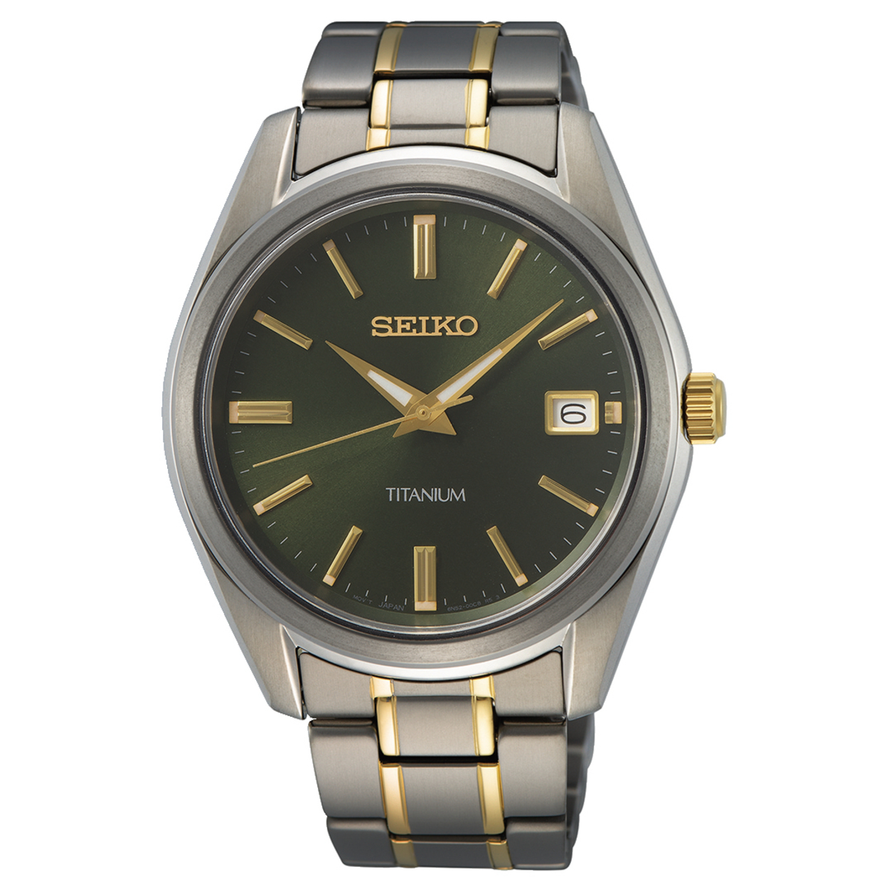 Dit herenhorloge is van het merk Seiko. Het is een analoog horloge gemaakt van titanium. De diameter van de kast is 40.2 mm en de kast is 8.5 mm dik.
De verdere specificaties van het horloge zijn als volgt:
Glassoort: saffier glas
Bandbreedte: 18
Kastmateriaal: titanium
Waterdichtheid: 10 ATM
Techniek: quartz