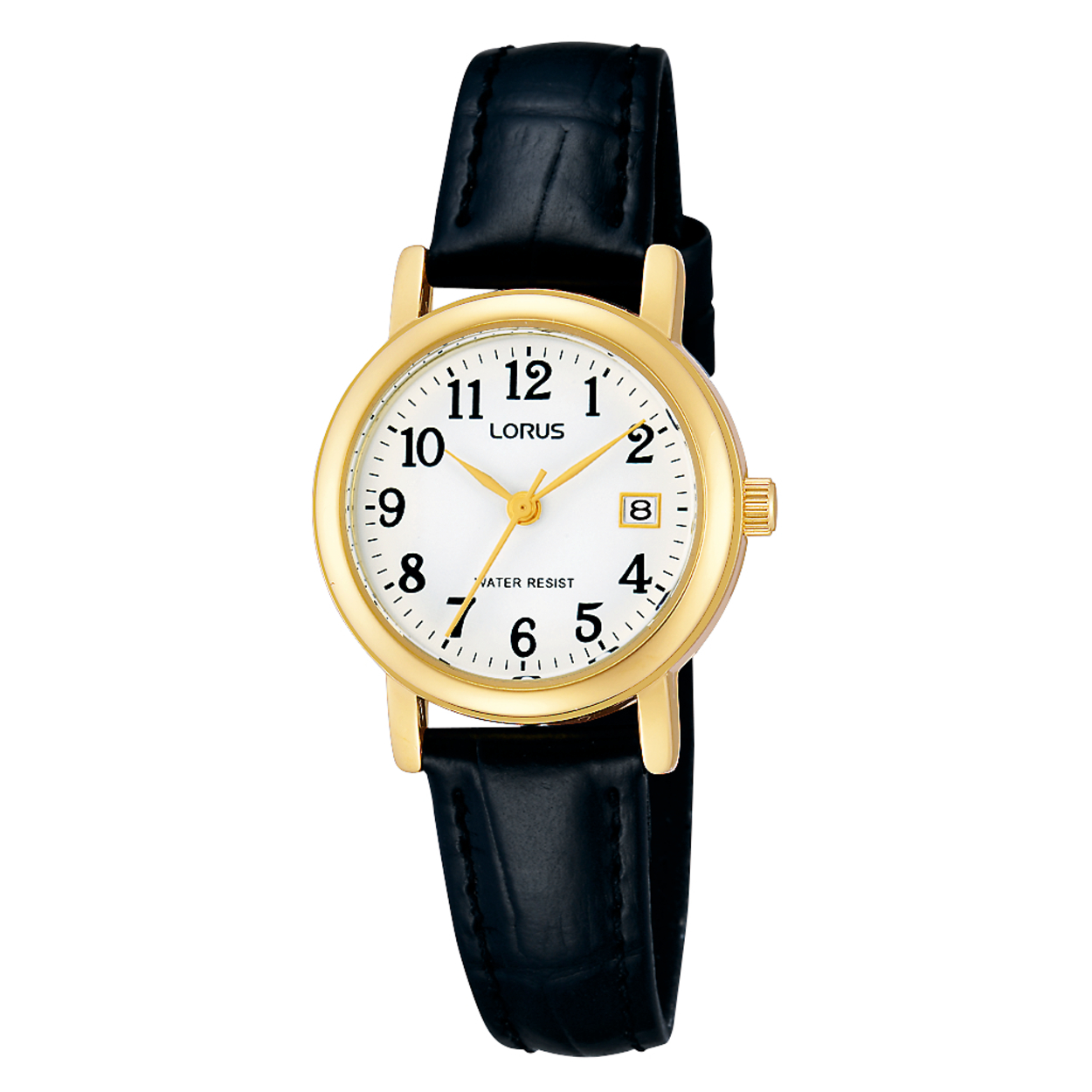 Dit is een dameshorloge van het merk Lorus. Het is een analoog horloge gemaakt van metaal. De diameter van de kast is 26 mm en de kast is 8 mm dik.
De verdere specificaties van het horloge zijn als volgt:
Kastvorm: rond
Kastkleur: goudkleurig
Kastmateriaal: metaal
Bandbreedte: 13 mm
Bandlengte: 211 mm
Sluiting: gesp
Wijzerplaatkleur: wit
Glassoort: hardlex mineraal glas
Techniek: quartz