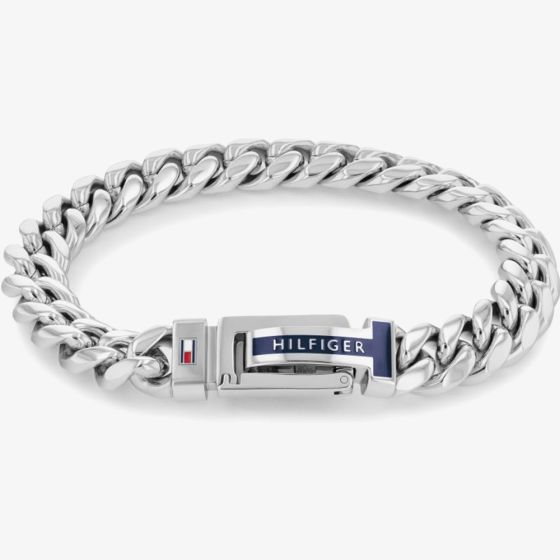 Tommy Hilfiger fashion bracelet 2790433 measures 19 cm and is made from stainless steel.
