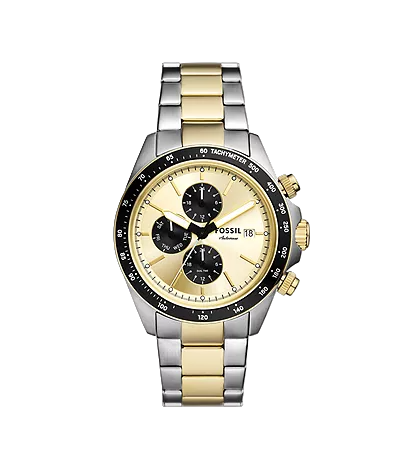 De Fossil Horloge FS6126 is een stijlvolle klok met een roestvrijstalen kast. Hij heeft een gouden en zilverkleurige horlogeband en een handige datumfunctie. Perfect voor zowel formele als informele gelegenheden. Draag deze horloge met een nette outfit of geef je casual look een luxe tintje. Ideaal om elke dag te dragen voor een vleugje elegantie.