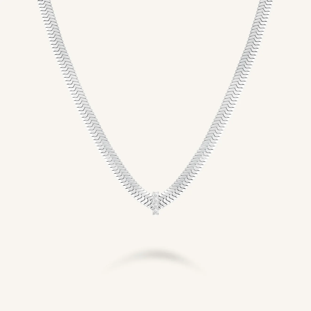 Crystal Snake Necklace