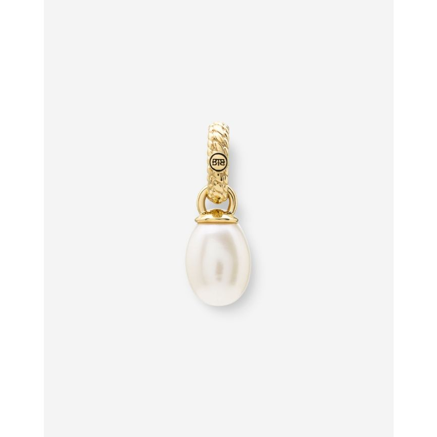 026GV one - Pendant Ben Pearl Gold Vermeil | 001J09026E900