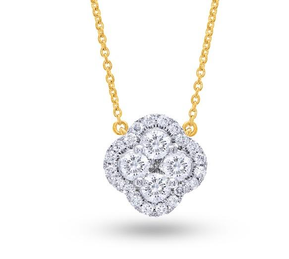Het Geelgouden Collier met Hanger, model GGA6422, bevat een briljant van 0,45 ct SI1 diamant. Gemaakt van 14 karaat goud, kenmerkt het zich door een ankerketting en karabijnsluiting. Draag deze elegante en sprankelende hanger bij speciale gelegenheden of als dagelijkse eyecatcher. Combineer met gouden accessoires voor een complete look.