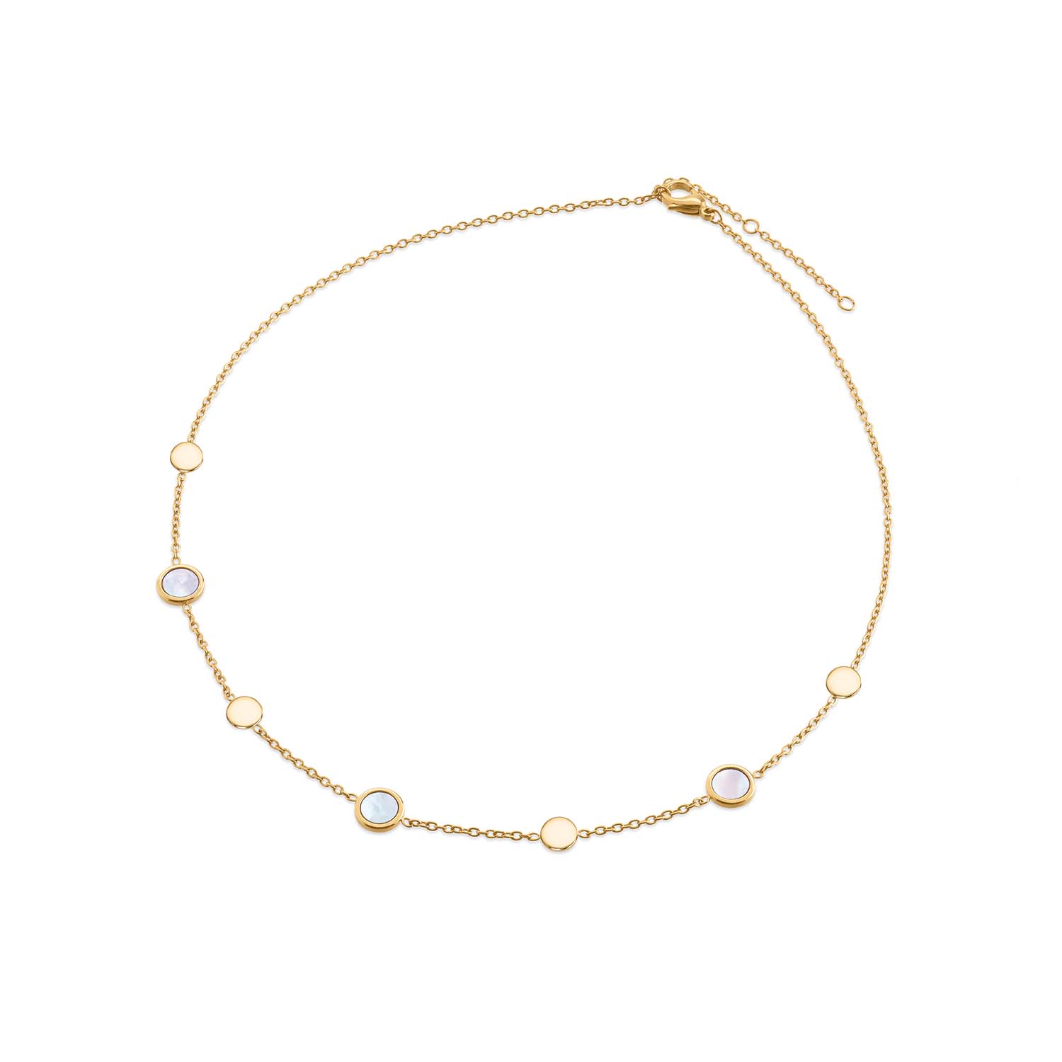 Boccia Titanium 08056-02
Steel de show met dit unieke 08056-02 collier van Boccia Titanium! Het collier is gemaakt van titanium en bestaat uit opengewerkte cirkels, die zijn ingelegd met parelmoer. Het collier heeft een lengte van 45cm. Prachtig in combinatie met de andere sieraden van Boccia Titanium voor een complete look.

HET MERK
Boccia Titanium is het titanium merk van Nederland, dat zijn oorsprong in Duitsland vindt en is opgericht in het jaar 1992. Ontwikkeld door internationale ontwerpers. Alle titanium componenten van de BOCCIA TITANIUM collectie zijn gemaakt van 99,7% puur titanium; het bijzondere materiaal. Het is licht in gewicht, neemt de temperatuur van de huid aan en is zeer huidvriendelijk. Bovendien is het corrosie- en temperatuurbestendig.

SPECIFICATIES
- Collier
- Puur titanium
- 45cm