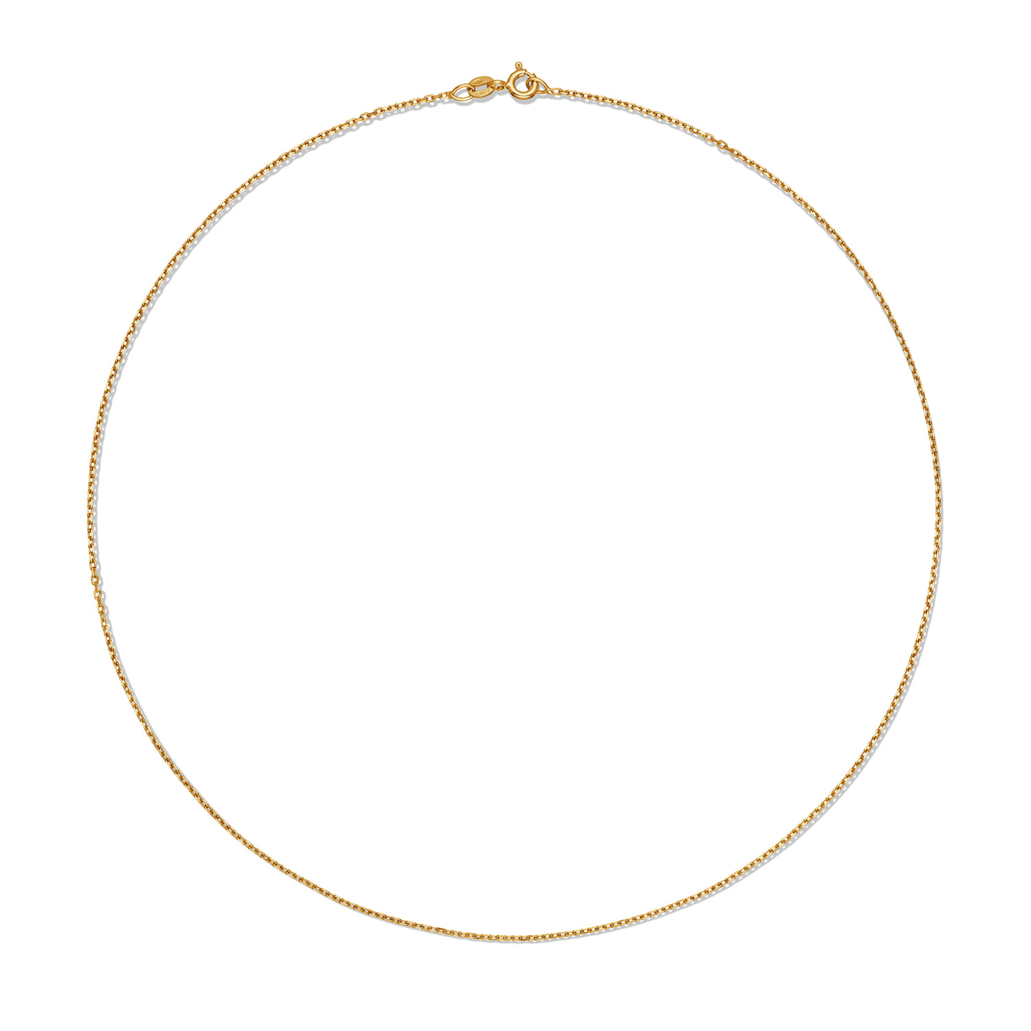 14k Geelgouden Lengtecollier 42cm 