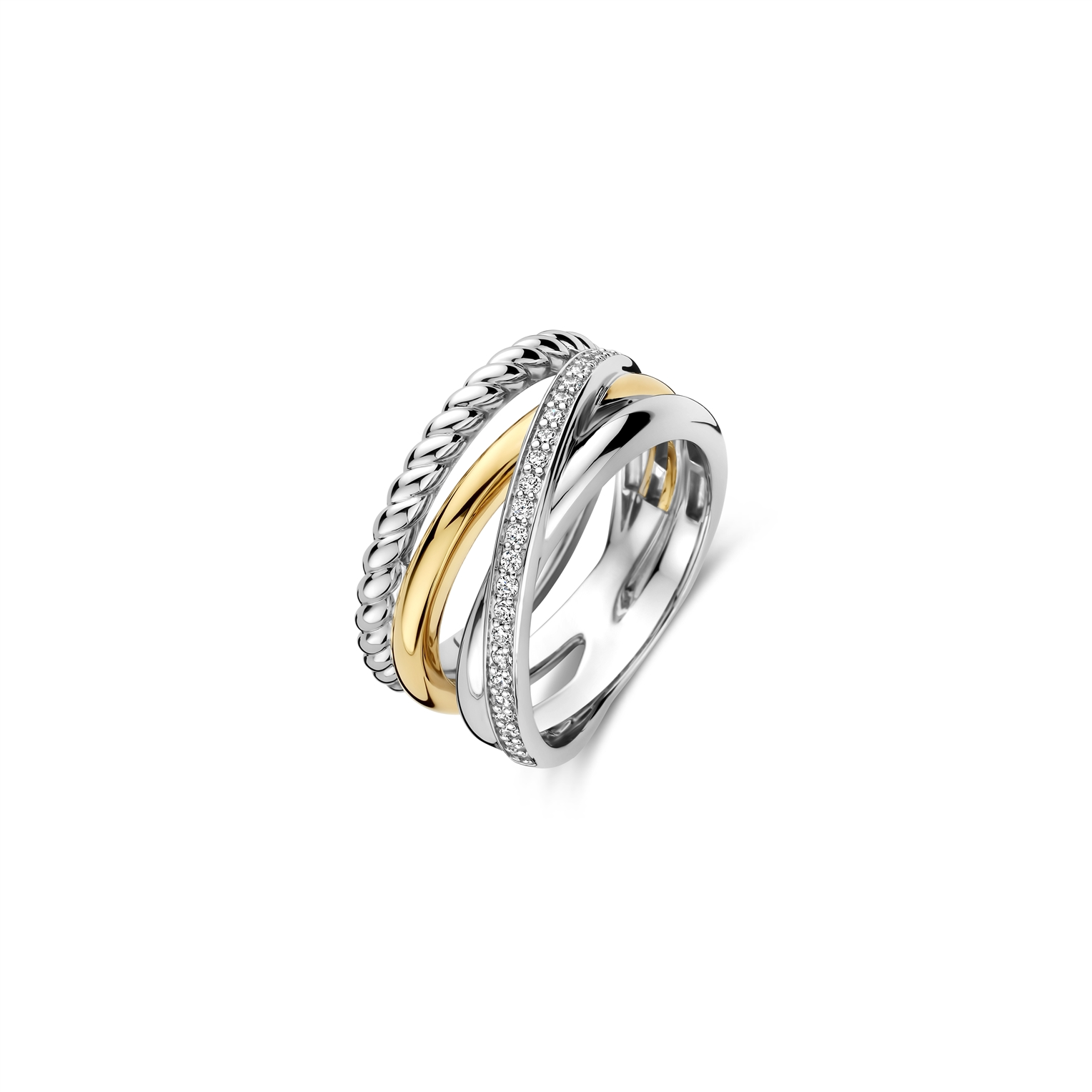 Dit is een ring van het merk Ti Sento Milano.