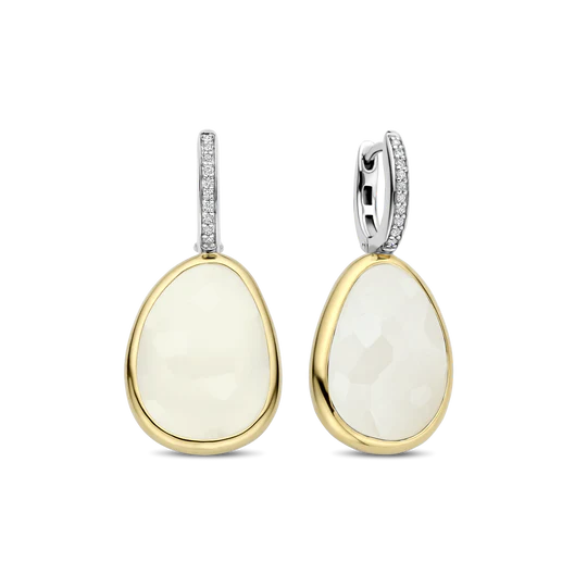 Dit zijn oorringen van het merk Ti Sento Milano.