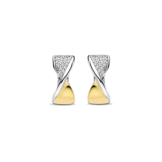 Dit zijn oorringen van het merk Ti Sento Milano.