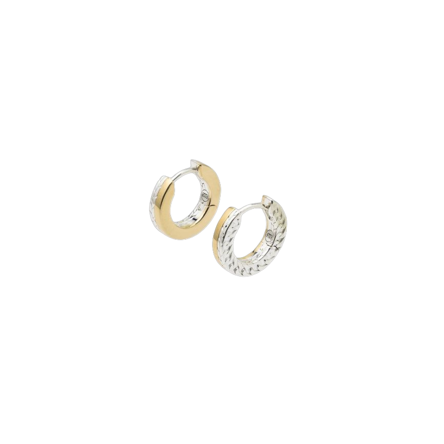 De Buddha to Buddha 203GV one - Dual Hoops Esther Silver Gold Vermeil Set, modelnummer 002J03203E900, is een verfijnde toevoeging aan elke juwelencollectie. Met zijn unieke creool oorbellen in zilver en goud, straalt het stijl en elegantie uit. Perfect te dragen voor zowel casual als formele gelegenheden, voegt het een tijdloze charme toe aan je look.