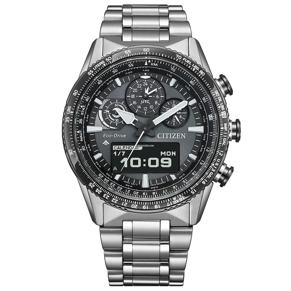 Ana-digi quartz chronograaf op zonne-energie

J Dit Citizen horloge heeft een kast gemaakt van Roestvrijstaal met een diameter van 43 mm en is voorzien van een Roestvrijstaal band.

Het horloge is 20ATM. Dit betekent dat het horloge geschikt is om mee te duiken. Verder wordt het horloge geleverd met 2 jaar garantie.