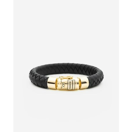 Collectie	Ben
Slot	Bakslot met 8 sluiting
Materiaal	Premium gold plated recycled 925 Silver / Leather
Geslacht	Unisex

