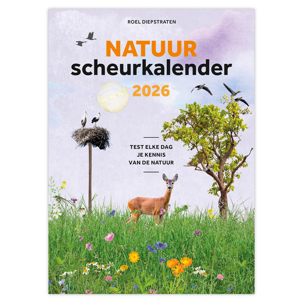 Ben jij een echte natuurliefhebber? Test je kennis én leer elke dag iets nieuws met de Natuurquiz Scheurkalender! Vol verrassende weetjes, uitdagende vragen en mooie illustraties over dieren, planten en het klimaat. Perfect voor thuis, op kantoor of als cadeau voor elke natuurliefhebber.
– 365 dagen natuurplezier
– Leuk & leerzaam voor jong en oud
– Het ideale cadeau voor natuurliefhebbers
Laat je elke dag verrassen door de wonderen van de natuur!