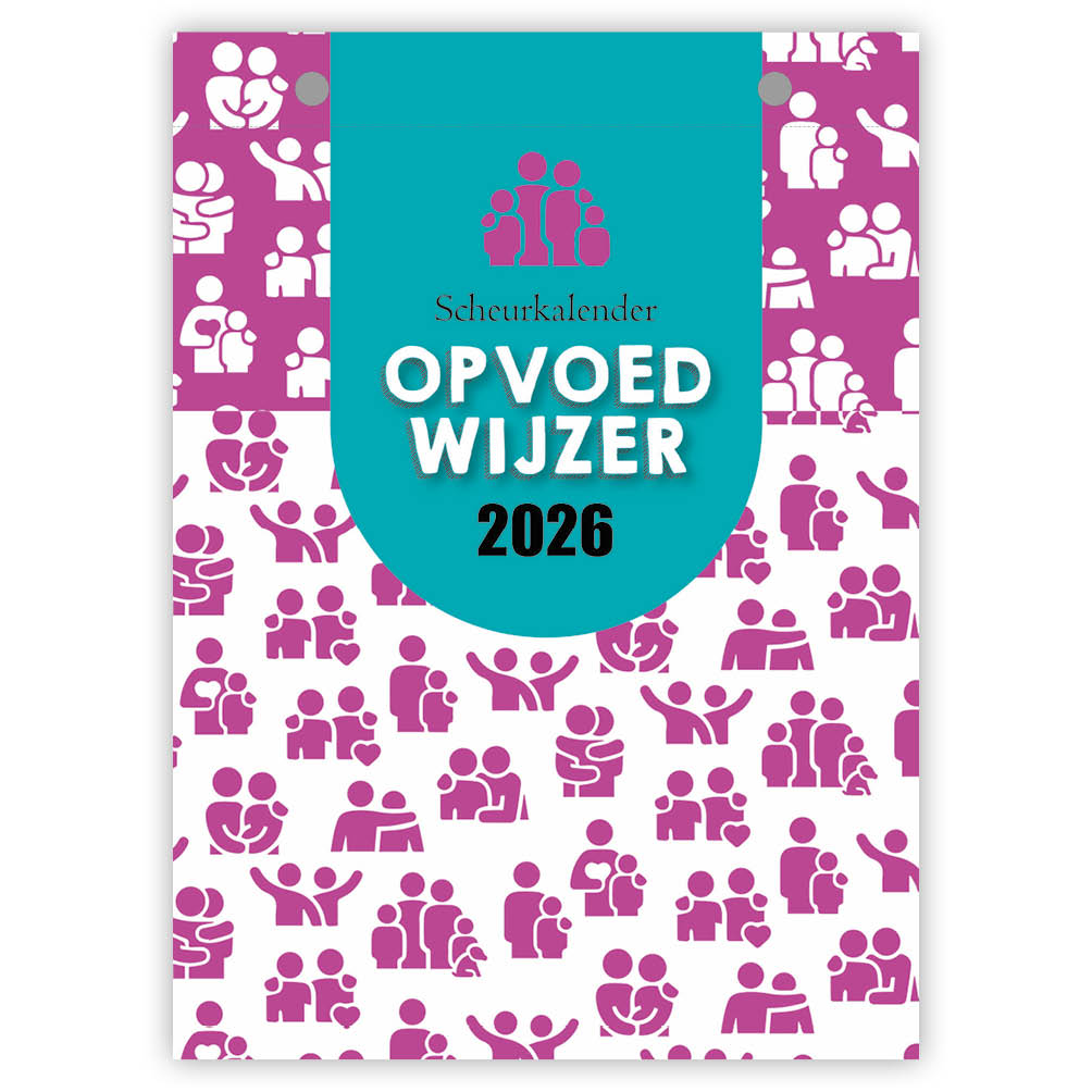 Nieuw dit jaar! De Opvoed Wijzer is dé scheurkalender voor ouders met opgroeiende kinderen.
Raak als ouder iedere dag geïnspireerd door een dosis positiviteit, mindfulness, tips en praktische opdrachten.
Zo word je de relaxte ouder die je wilt zijn. Het gevolg daarvan? Blije kinderen!
De kalender bevat alle officiële feestdagen van Nederland en België.
