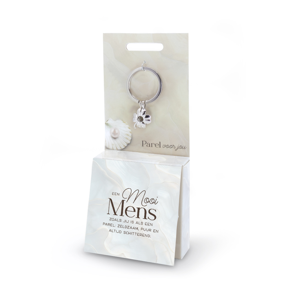 Of het nu gaat om een lief gebaar voor een dierbare of een gelukswens voor een
speciaal moment, deze sieraden en sleutelhangers met verborgen parel zijn uniek,
origineel en heel bijzonder om cadeau te geven én te krijgen.v