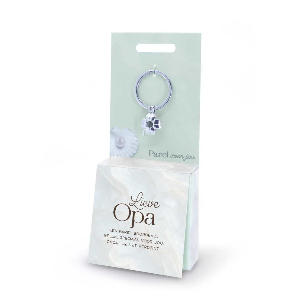 Of het nu gaat om een lief gebaar voor een dierbare of een gelukswens voor een
speciaal moment, deze sieraden en sleutelhangers met verborgen parel zijn uniek,
origineel en heel bijzonder om cadeau te geven én te krijgen.