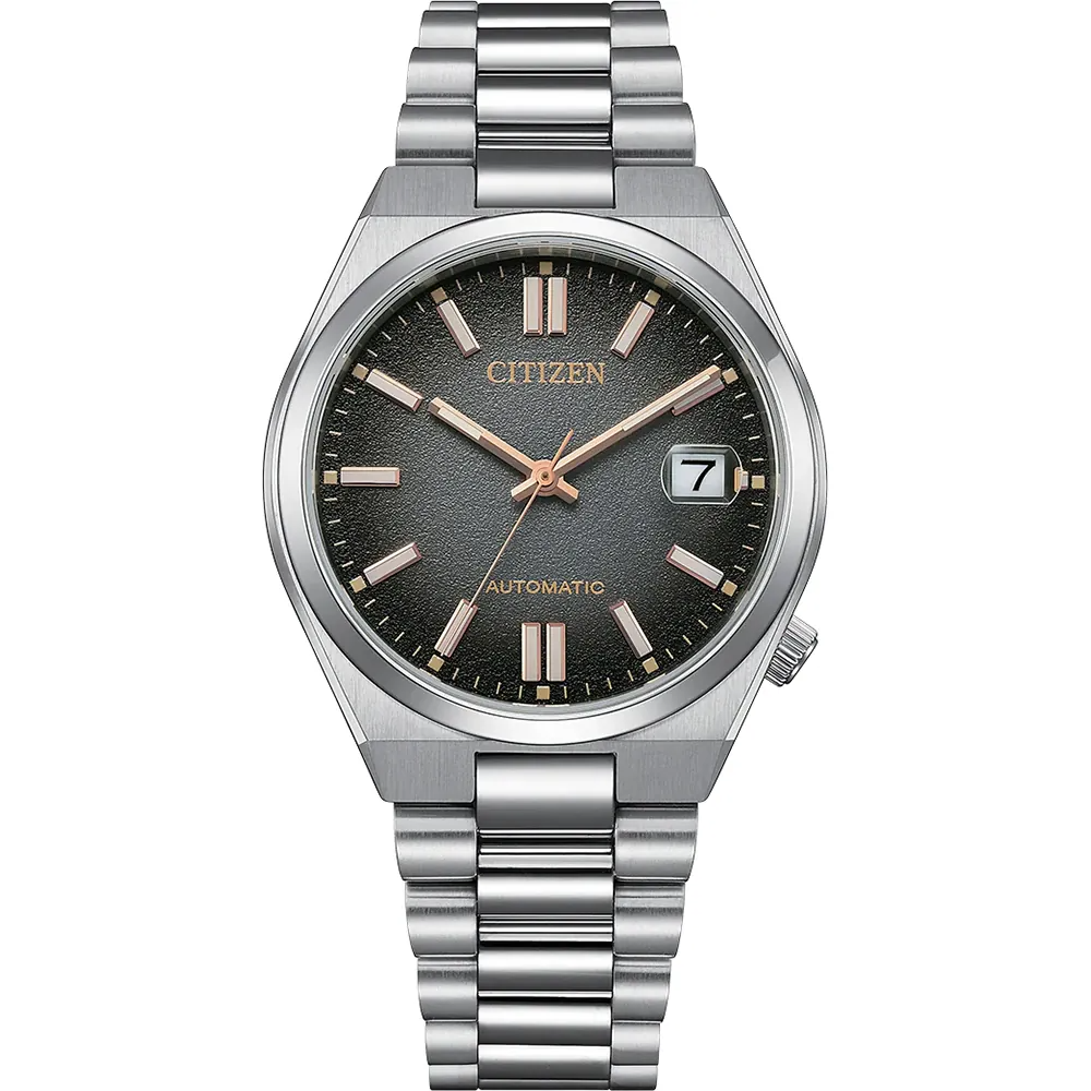 Citizen - Limited Edition, 8000 stuks, Time Slip, Tsuyosa 37mm, Automaat, 50 meter WR, Saffierglas - NJ0200-50E