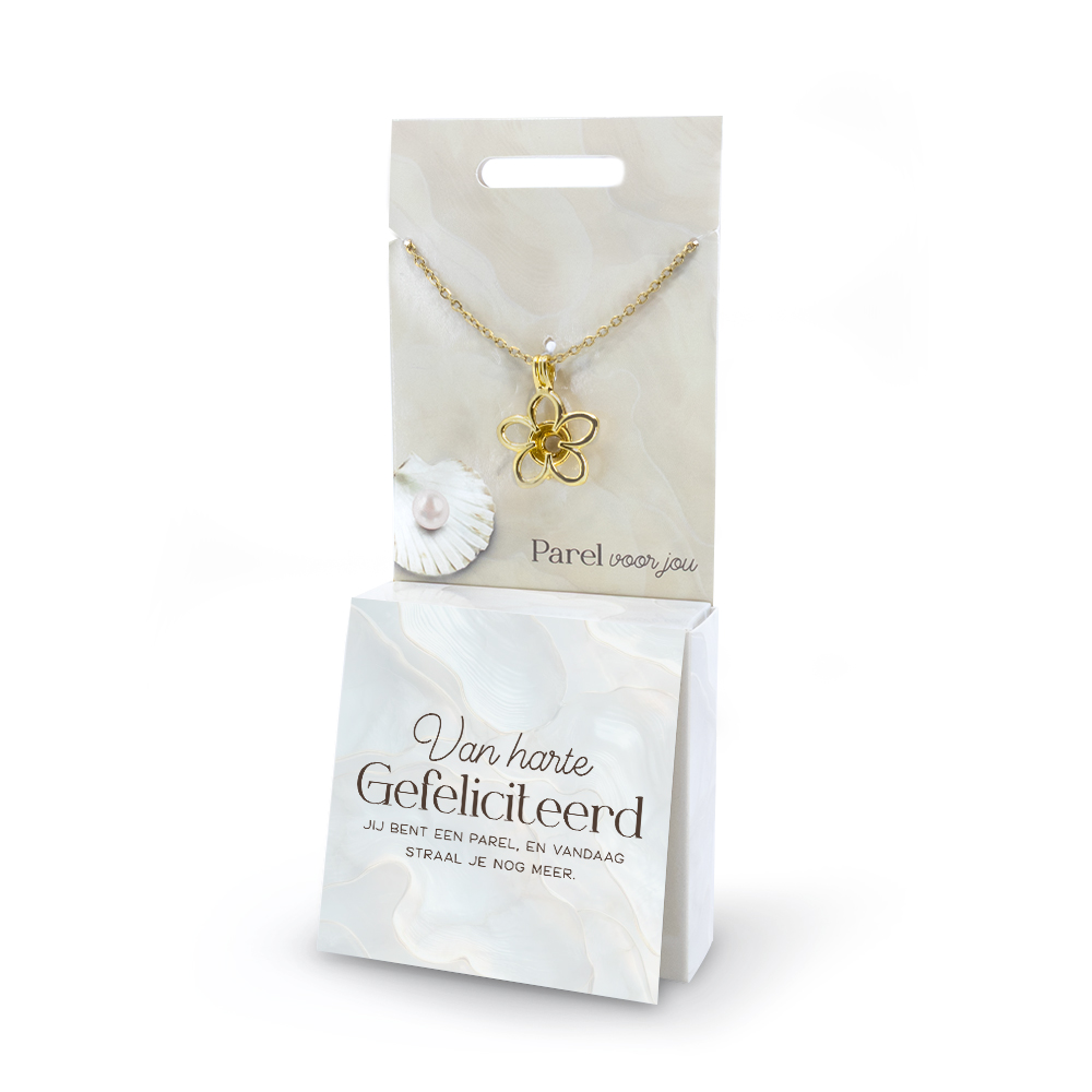 Of het nu gaat om een lief gebaar voor een dierbare of een gelukswens voor een
speciaal moment, deze sieraden en sleutelhangers met verborgen parel zijn uniek,
origineel en heel bijzonder om cadeau te geven én te krijgen.