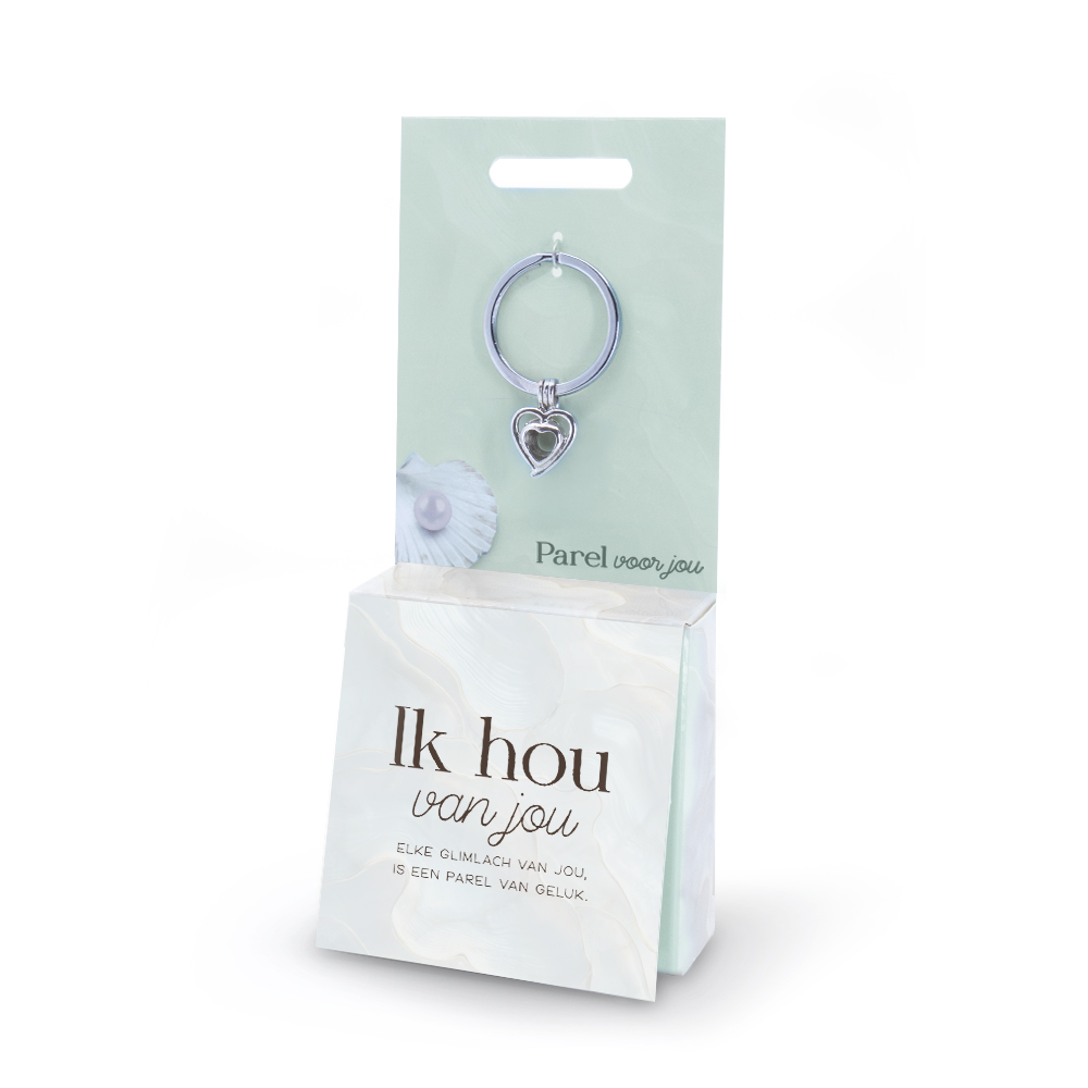 Of het nu gaat om een lief gebaar voor een dierbare of een gelukswens voor een
speciaal moment, deze sieraden en sleutelhangers met verborgen parel zijn uniek,
origineel en heel bijzonder om cadeau te geven én te krijgen.