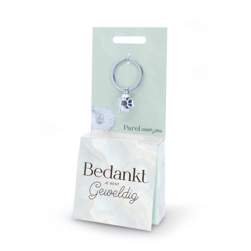 Of het nu gaat om een lief gebaar voor een dierbare of een gelukswens voor een
speciaal moment, deze sieraden en sleutelhangers met verborgen parel zijn uniek,
origineel en heel bijzonder om cadeau te geven én te krijgen.