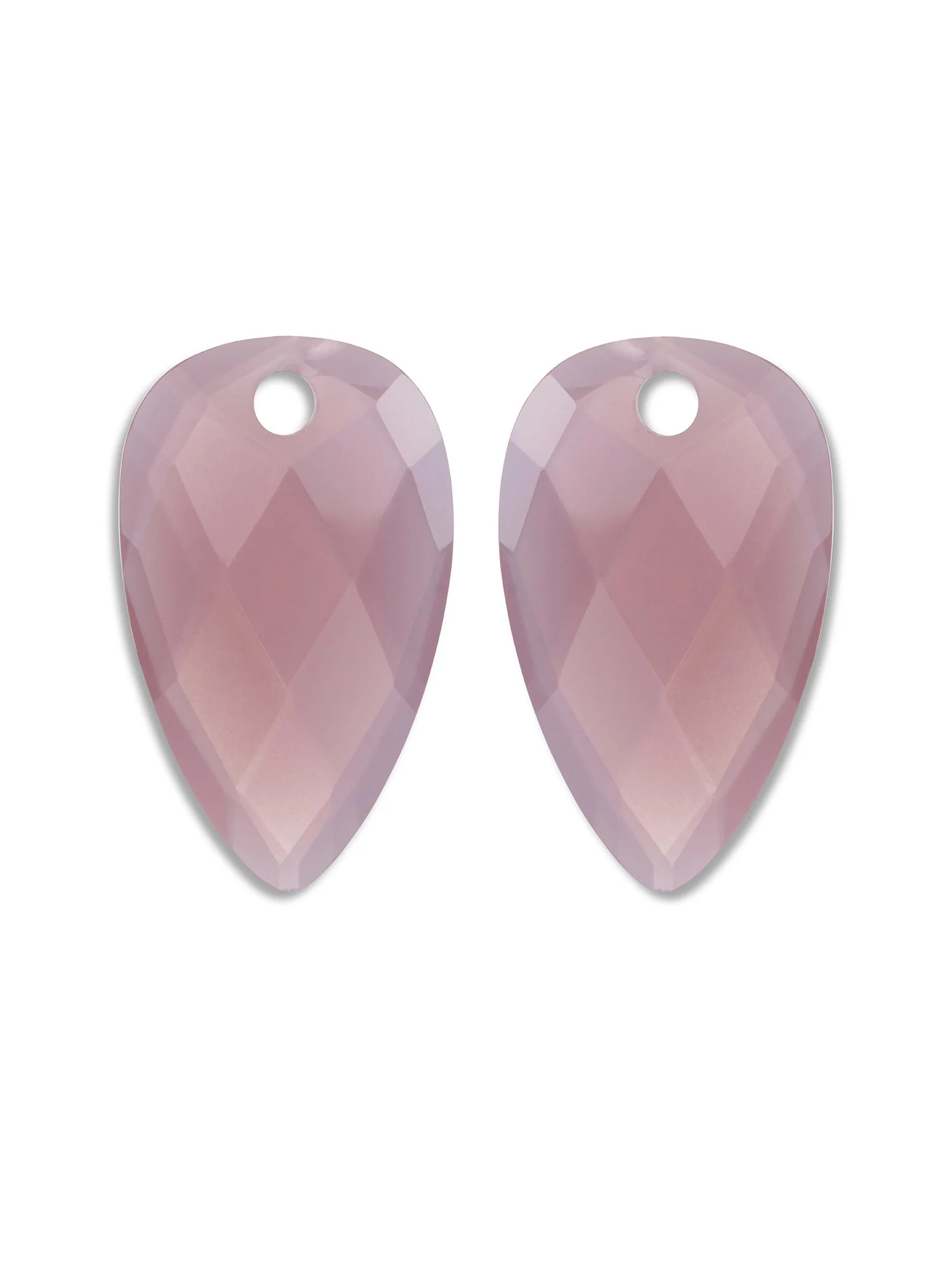 Stijlvolle oorbel met zachte pink opalite edelsteen en verfijnde details. Elegant en vrouwelijk, perfect voor elke gelegenheid.