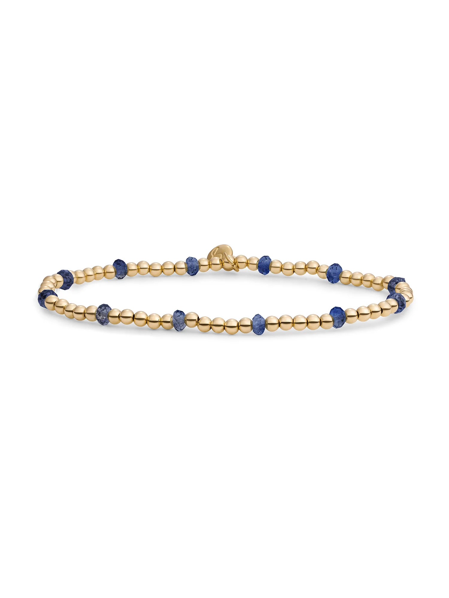 Elegante armband met diepe blauwe sodalite edelstenen. Tijdloos en stijlvol, een veelzijdig sieraad dat kracht en verfijning uitstraalt.