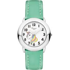 De GARONNE KIDS UNICORN horloge, modelnummer KV28Q457, is een charmant polshorloge speciaal ontworpen voor kinderen. Met zijn fantasievolle eenhoornontwerp spreekt het tot de verbeelding van de kleintjes. Draag deze horloge comfortabel om de pols voor dagelijks gebruik, ideaal voor school of speelafspraken. Perfect om tijd te leren lezen met plezier en stijl.